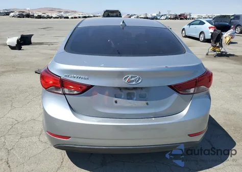 2016 Hyundai Elantra Se z USA, uszkodzony, nr VIN 5NPDH4AE4GH756522